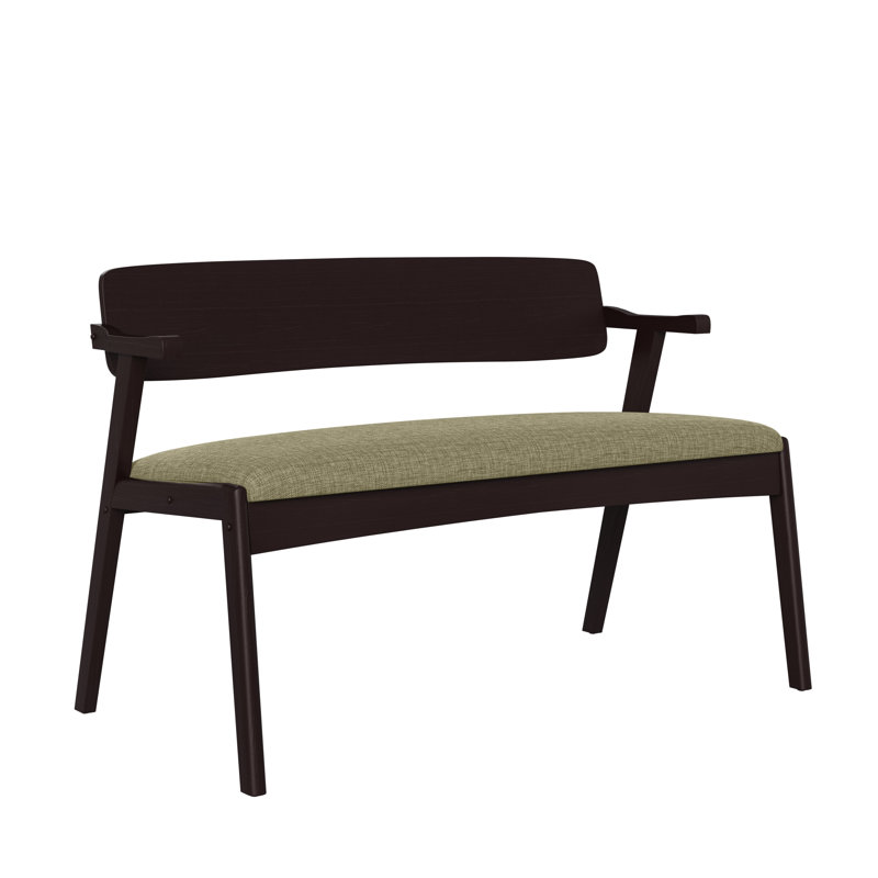 Mercury Row® Veronica Polyester Upholstered Bench & Reviews Wayfair